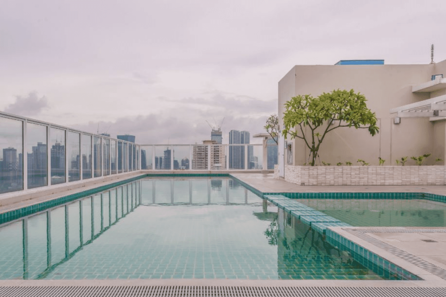 Swimming Pool in a Condo in Mandaluyong