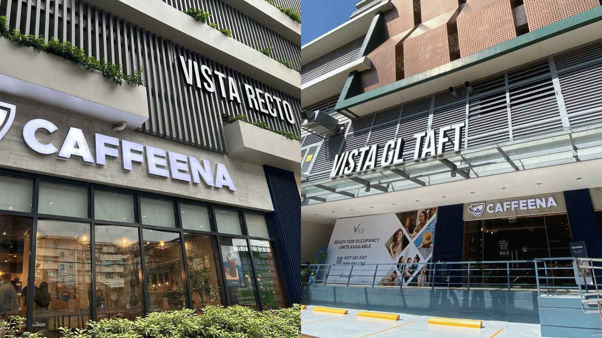 Caffeena opens at two Vista Residences projects