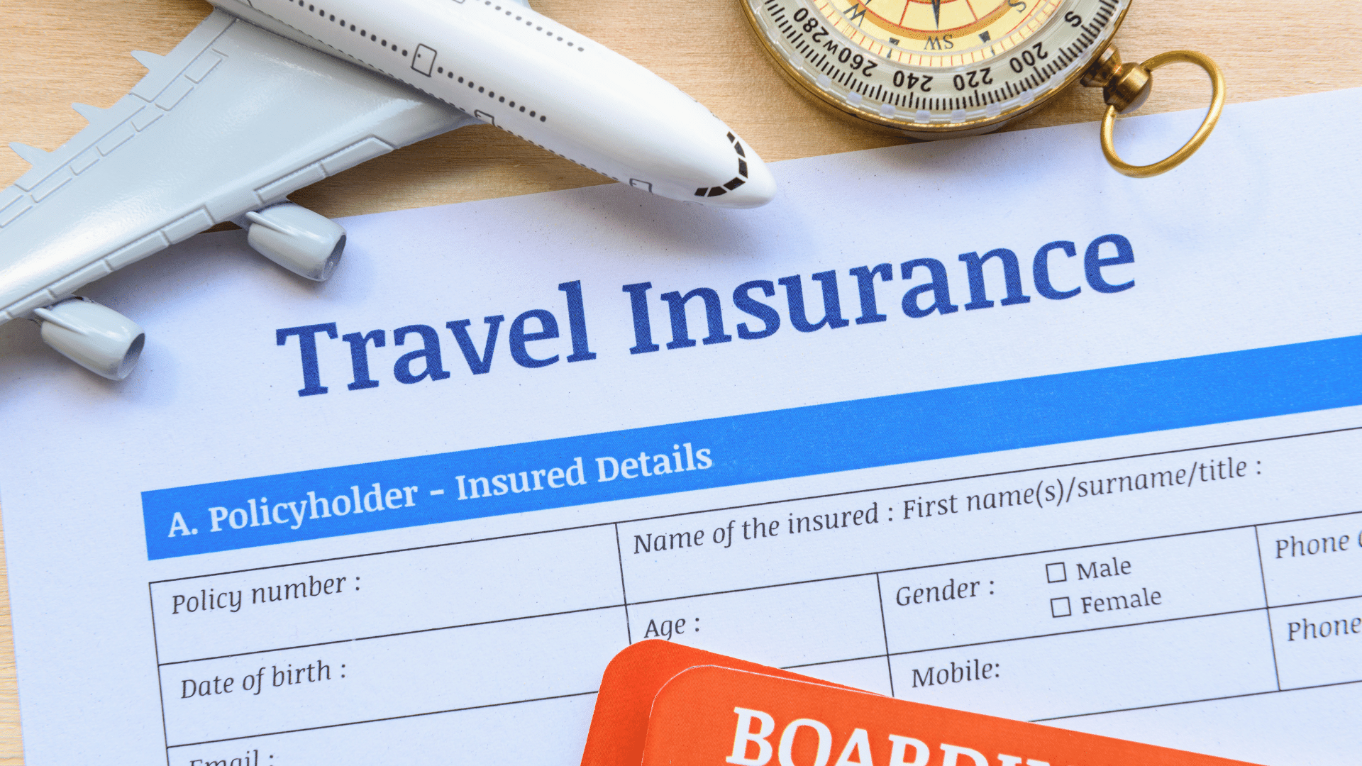 check travel insurance