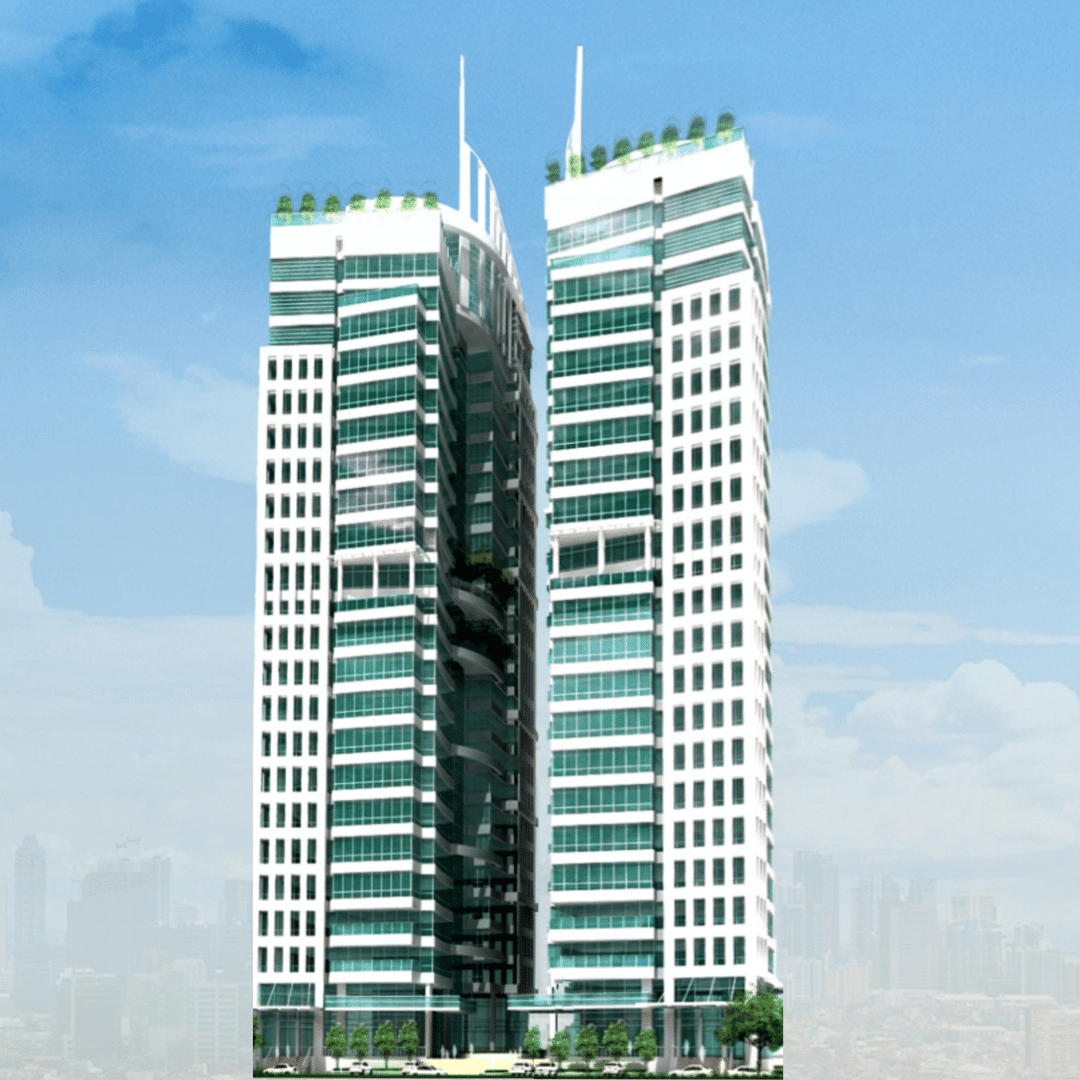 Condo in QC, Symphony Towers Building perspective