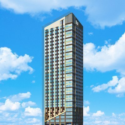 Condo in Manila, 878 España Building Perspective