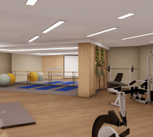 fitness gym in condo in baguio