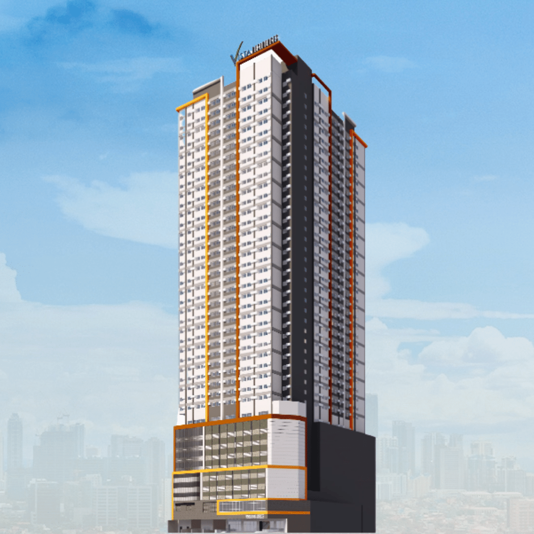 Condo for sale in Manila, Hawthorne Heights building perspective