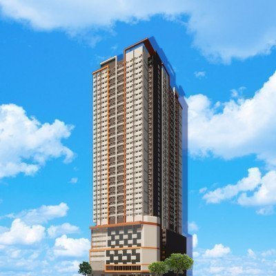 Condo for sale in Manila, Hawthorne Heights building perspective