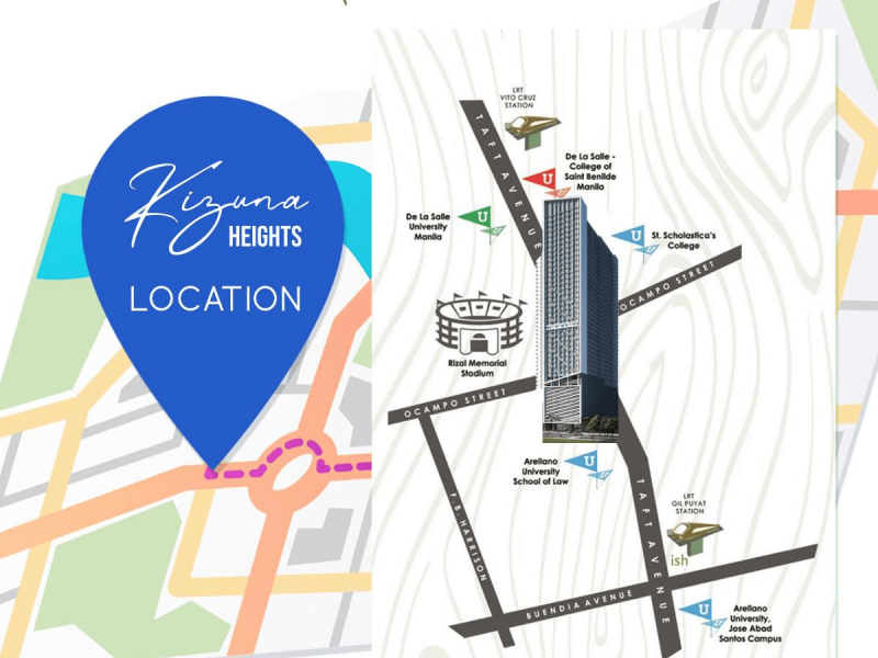 Condo for sale in Taft, Kizuna Heights location map