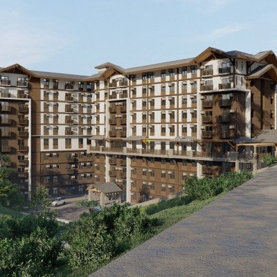 Condo for sale in Baguio, Pinehill building perspective