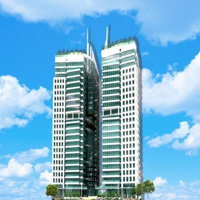 Condo in QC, Symphony Towers Building perspective